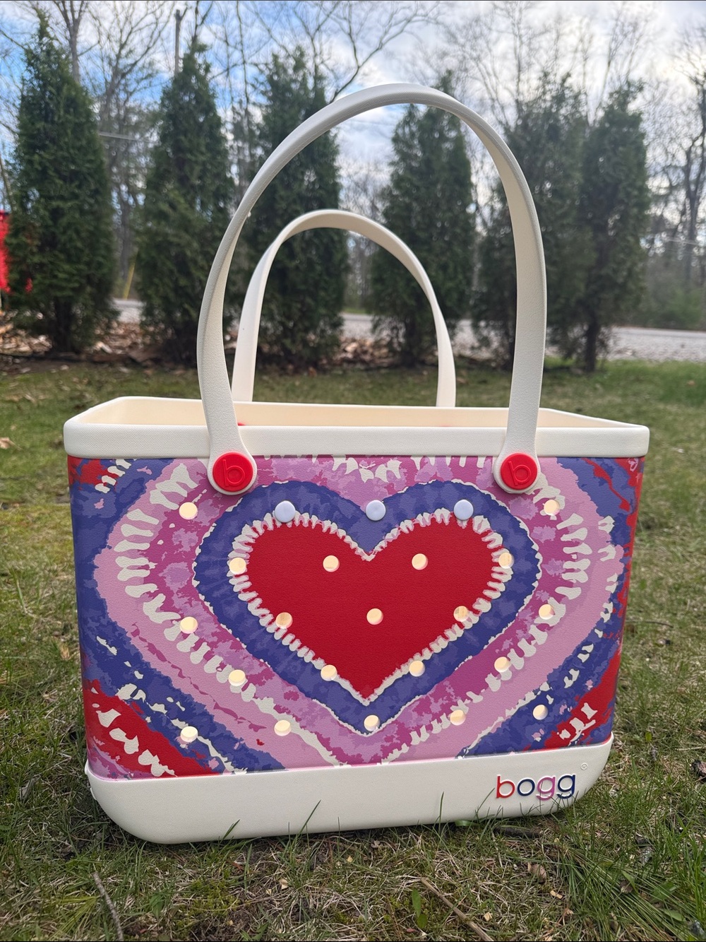 NWT Limited Edition Tie Dye Bogg Tote